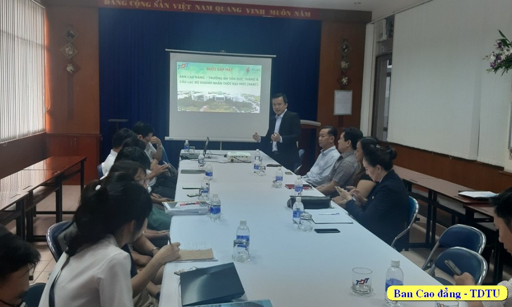 Ông. Nguyễn Minh Liêm – GĐ Cty TNHH iNamSoft – thành viên NABC phát biểu tại buổi làm việc